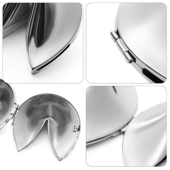 Metal Fortune Cookie Box With Message Slip Inside for Gifts(Ask for color) - Picture 14 of 14